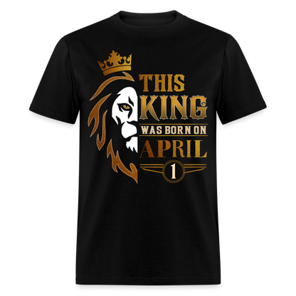 KING 1ST APRIL - black