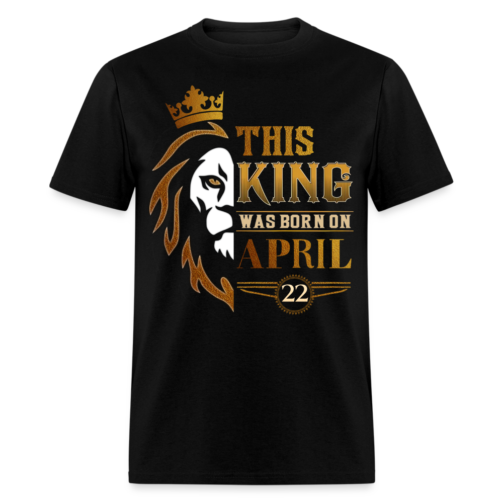 KING 22ND APRIL - black