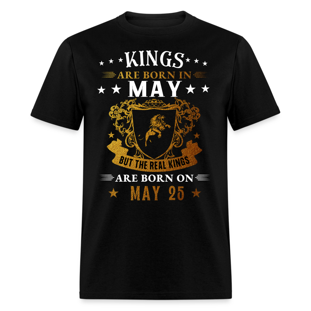 KING 25 MAY UNISEX SHIRT - black