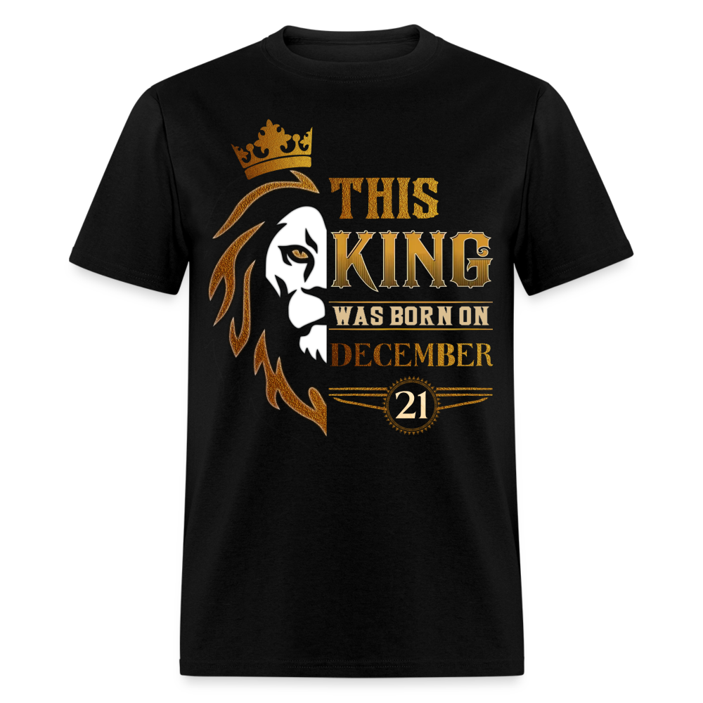 21ST DECEMBER KING SHIRT - black