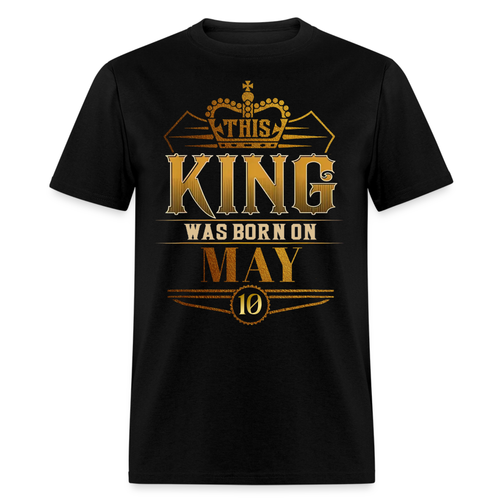 10TH MAY KING SHIRT - black