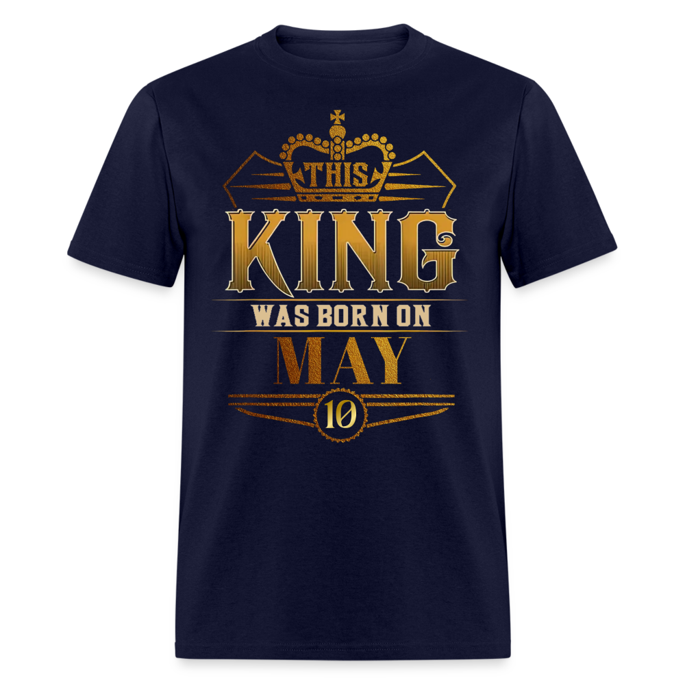 10TH MAY KING SHIRT - navy