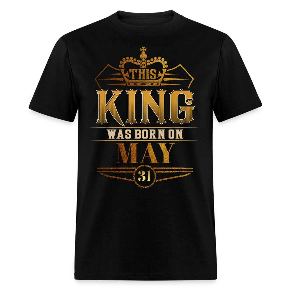 31ST MAY KING SHIRT - black